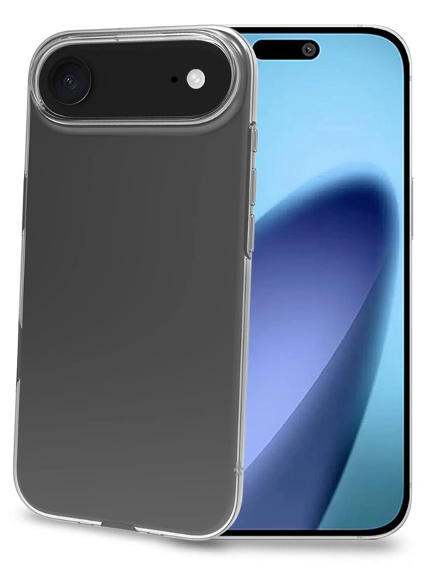 Celly iPhone Air skaidrus silikoninis dėklas, skaidri, 3 nuotrauka